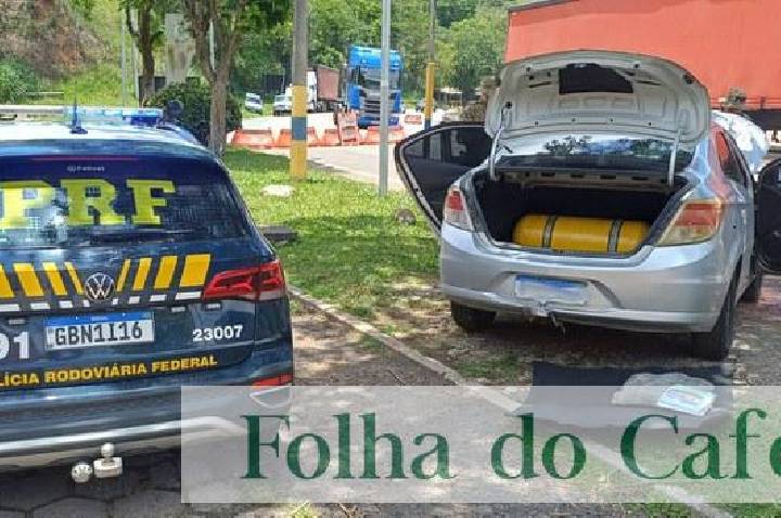 PRF apreende entorpecentes e prende motorista na Via Dutra