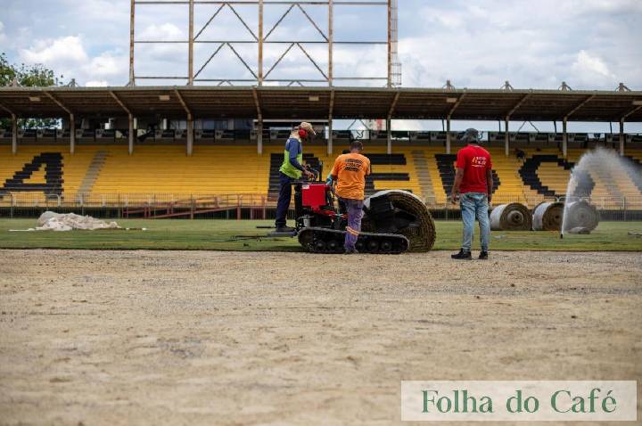 Volta Redonda: Estádio da Cidadania se prepara para receber jogos do Campeonato Carioca