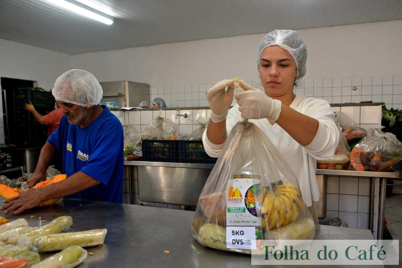Banco de Alimentos de Volta Redonda distribui mais de 9 toneladas de produtos alimentícios a instituições em 2025