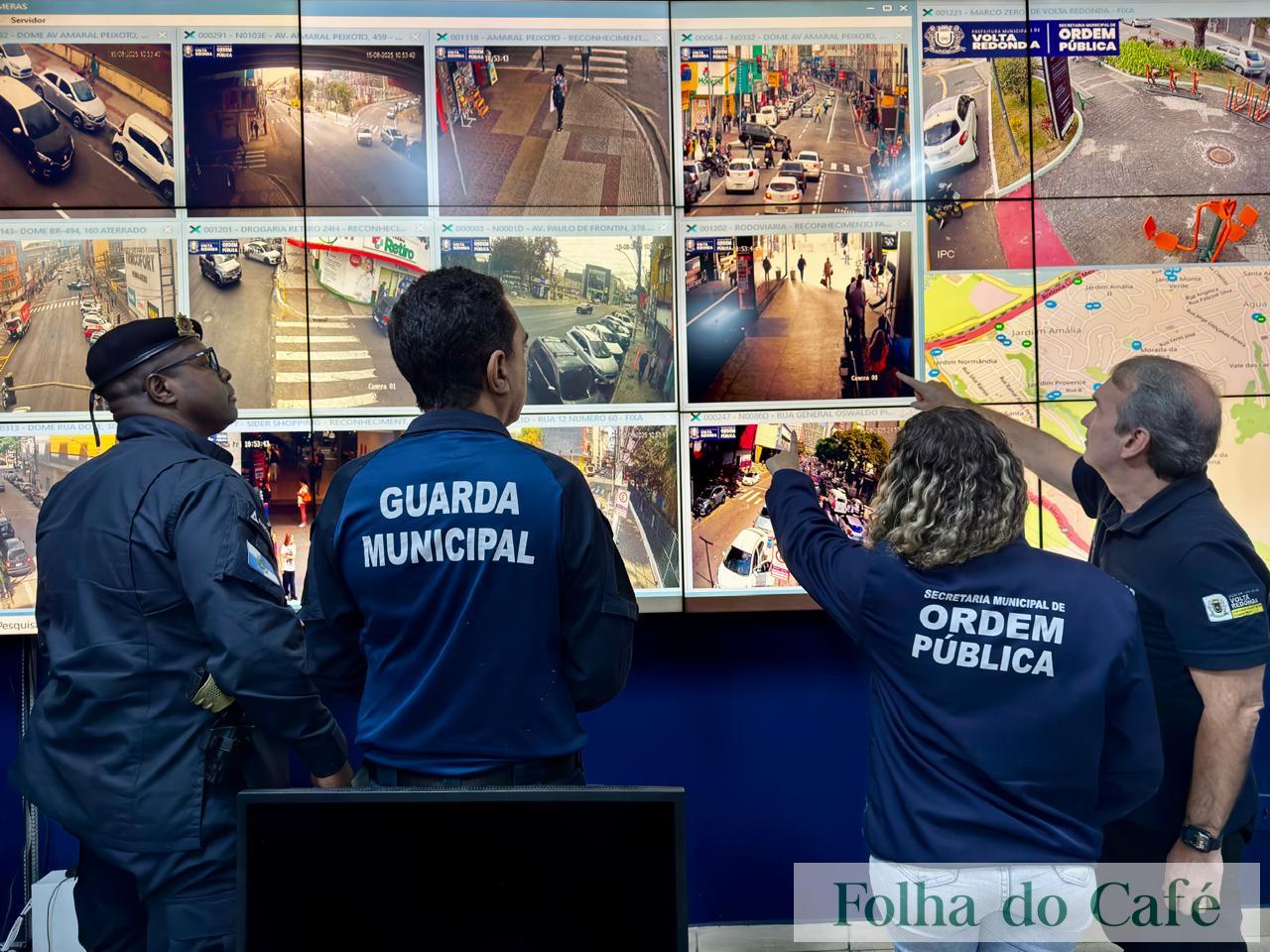 Câmeras da Ordem Pública ajudam a prender suspeitos e apreender veículos clonados em Volta Redonda