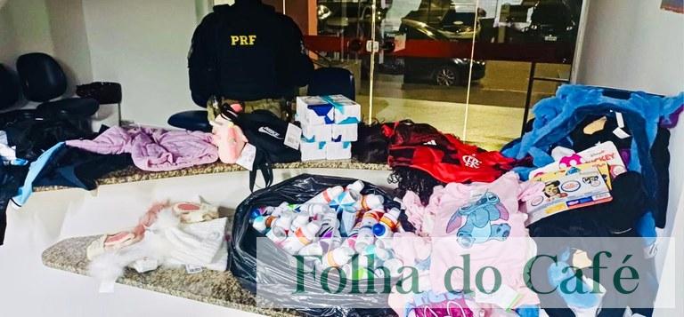 Piraí - PRF intercepta grupo criminoso que furtava lojas no Sul Fluminense
