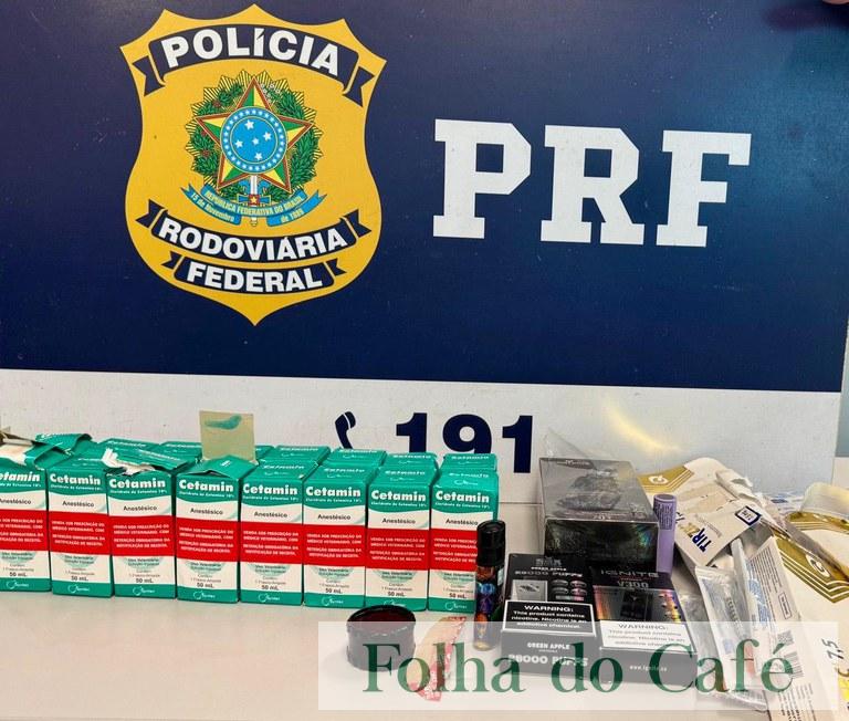 PRF prende jovem por tráfico de drogas em Barra Mansa
