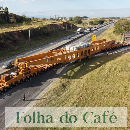 Carga especial passará pela Serra das Araras (RJ) neste domingo (07/09)