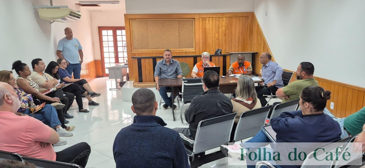 Prefeitura de Piraí promove reunião sobre elaboração do Mapa de Risco e Plano de Contingência participativo