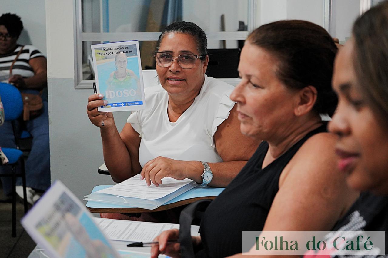 Prefeitura de Volta Redonda promove aula inaugural da capacitação de Cuidador Familiar de Idosos