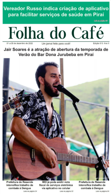 Edição 013 do Jornal Folha do Café