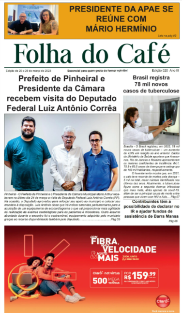 Edição 020 do Jornal Folha do Café
