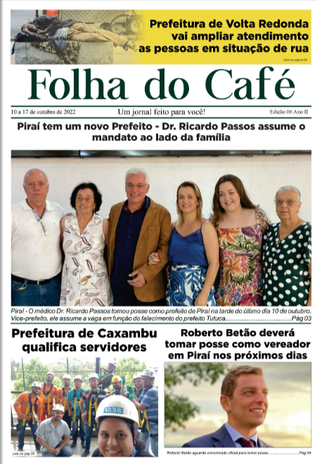 Edição 06 do Jornal Folha do Café