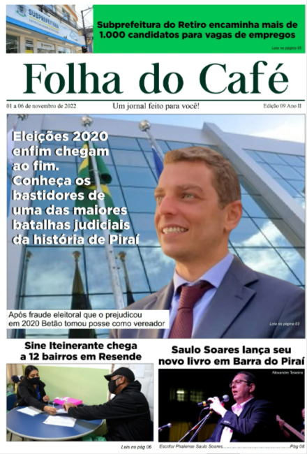 Edição 09 do Jornal Folha do Café