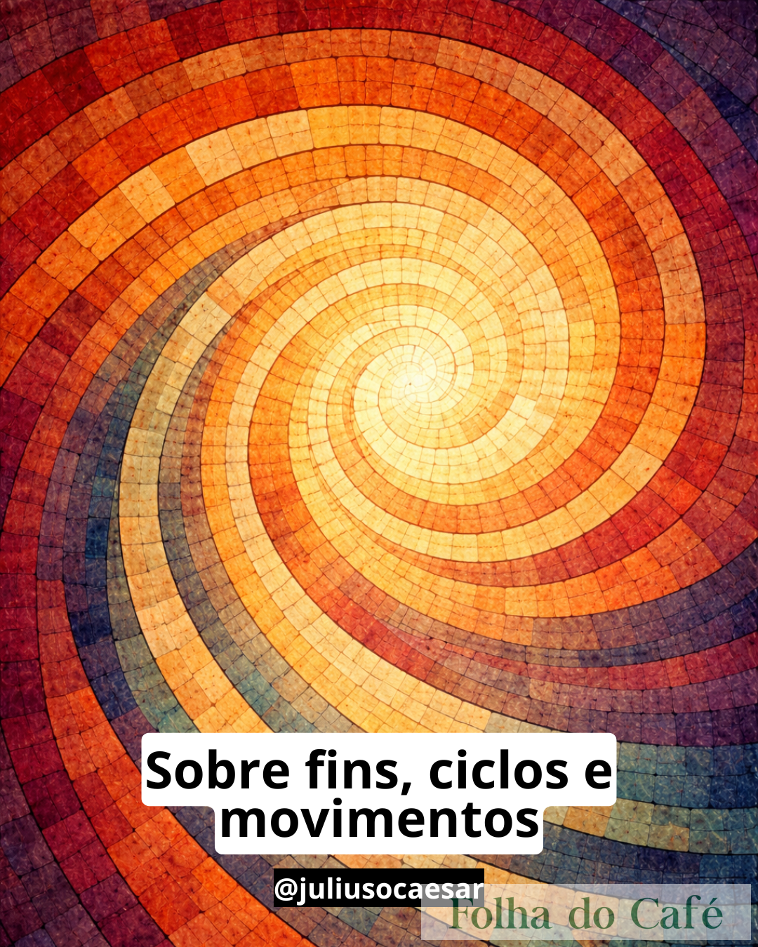 Mais uma dança: sobre fins, ciclos e movimento