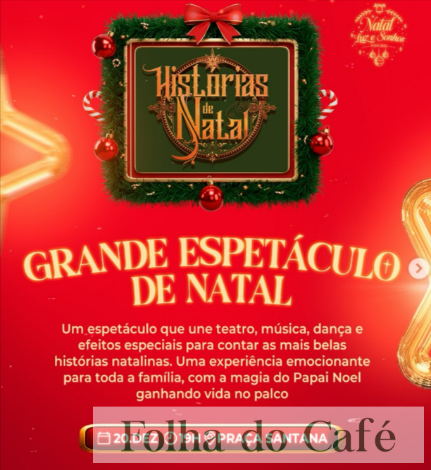 Piraí encerra o Natal Luz e Sonhos 2025 com grande espetáculo multimídia e programação especial para toda a família