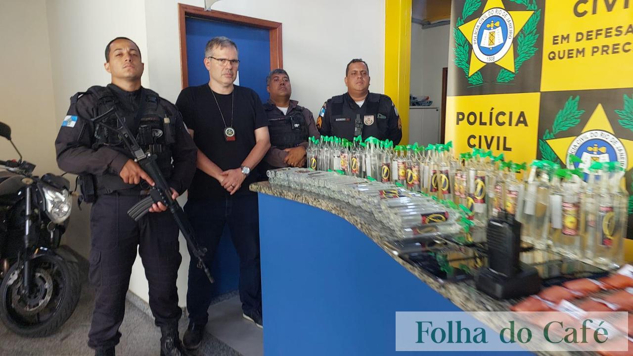 Piraí bate recorde de prisões em 2025 e lidera ranking estadual entre delegacias de porte semelhante