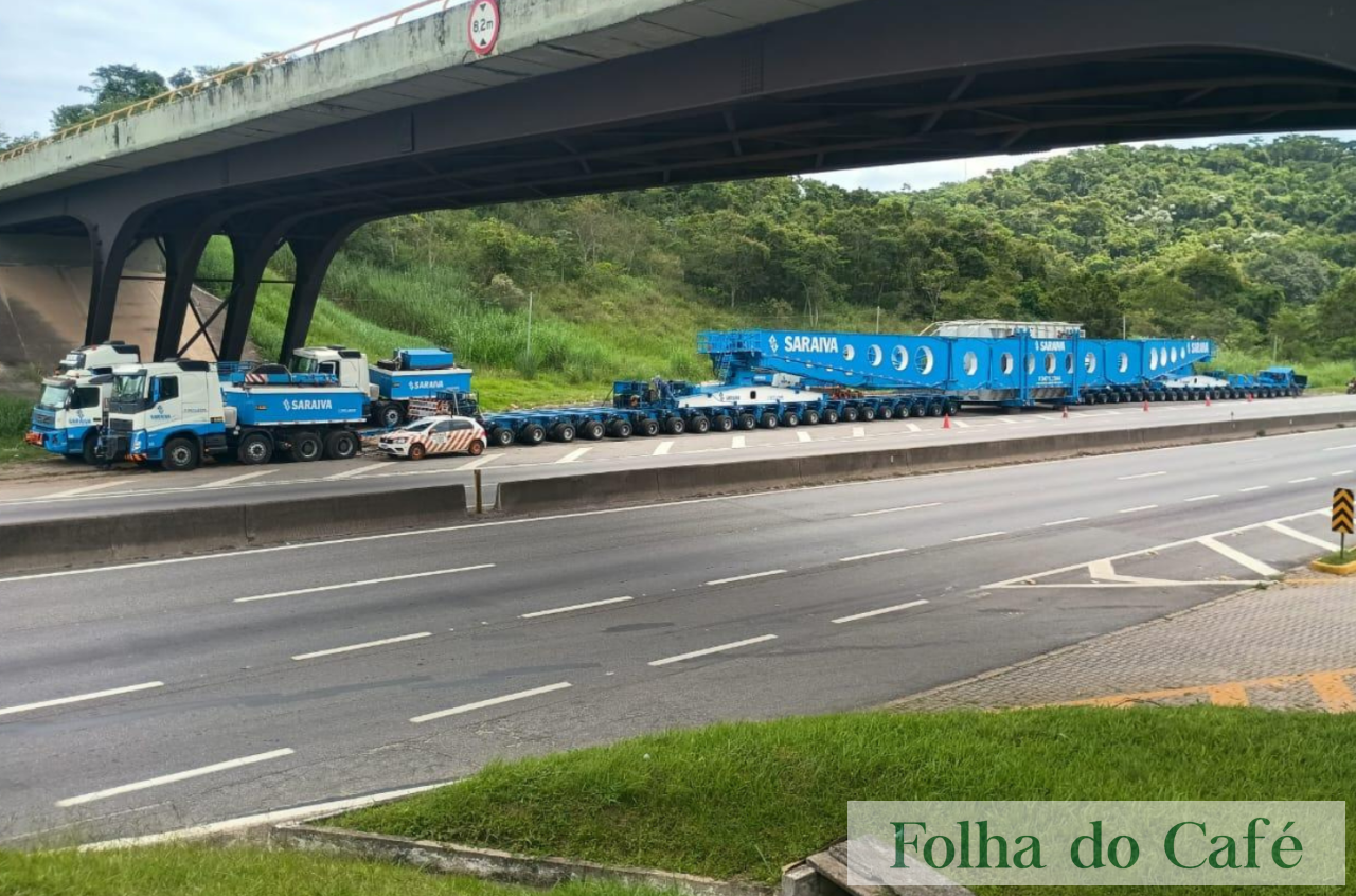 Supercarga especial segue novo trajeto na Via Dutra nesta quinta-feira (5)