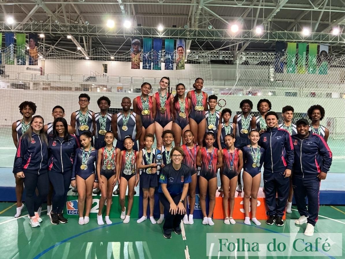 É campeão ! Piraí conquista título de Campeão Carioca 2026 de Ginástica de Trampolim com 50 medalhas