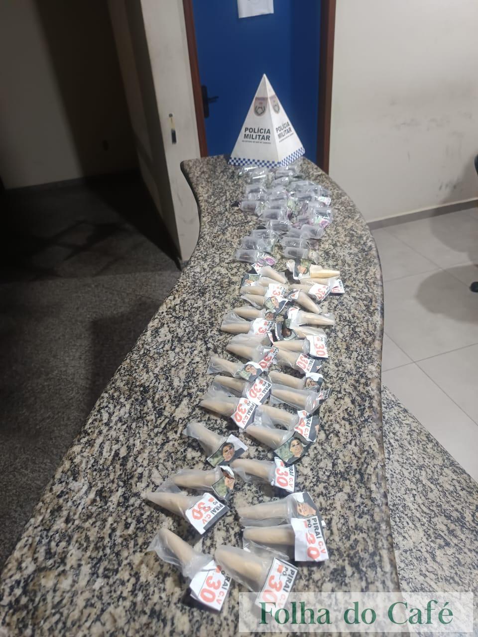 Menor de 16 anos é apreendida com drogas em Piraí após denúncia 