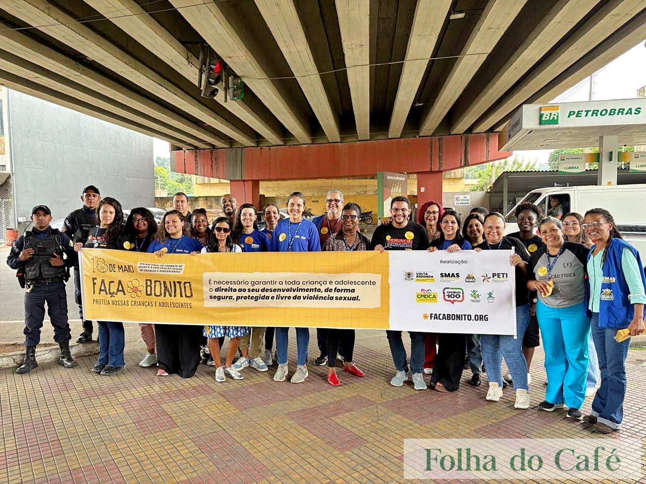 ‘Maio Laranja’: Volta Redonda intensifica mobilização com ações educativas, teatro e caminhadas de conscientização