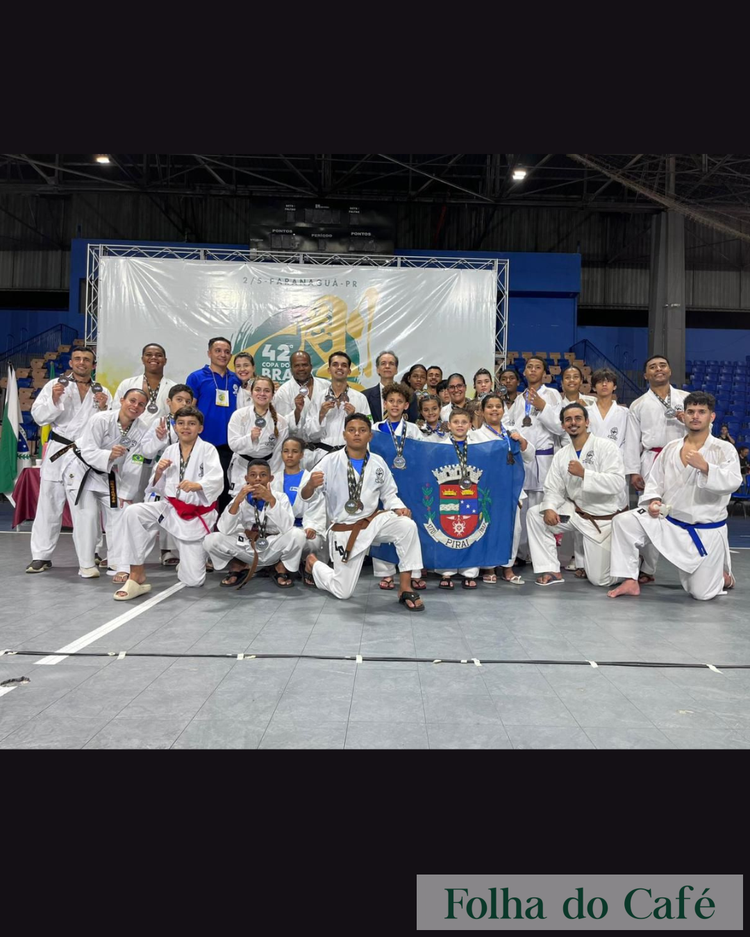 Piraí conquista título inédito no Campeonato Brasileiro de Karatê Goju Kai