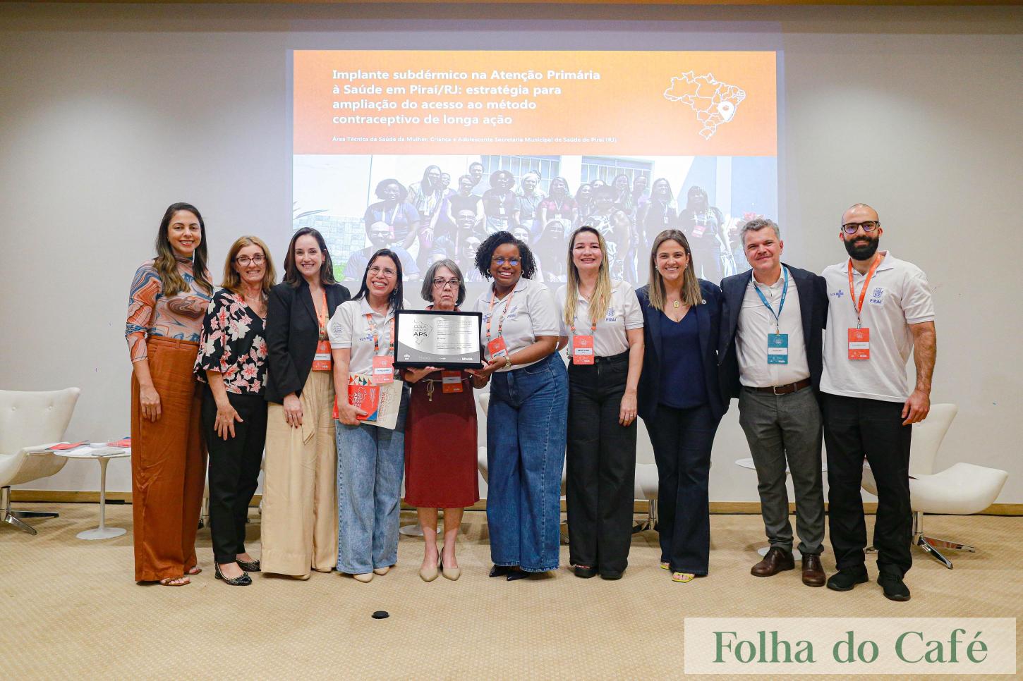 Piraí recebe reconhecimento nacional do Ministério da Saúde e Fiocruz por experiência inovadora na Atenção Primária