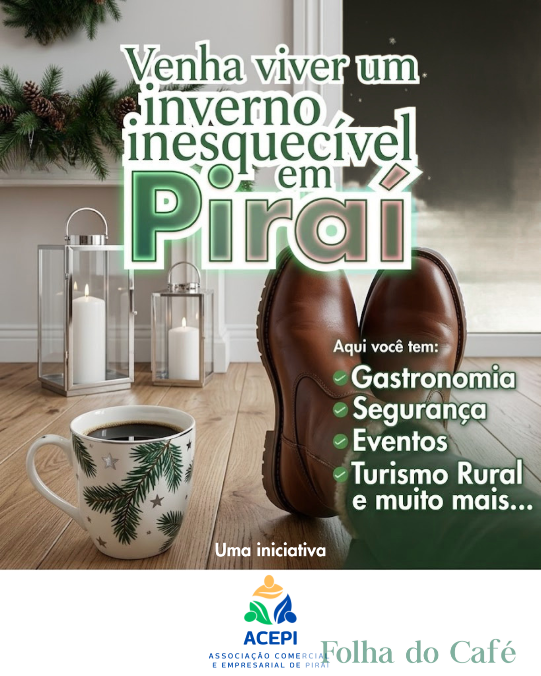ACEPI lança campanha de incentivo ao turismo de inverno em Piraí