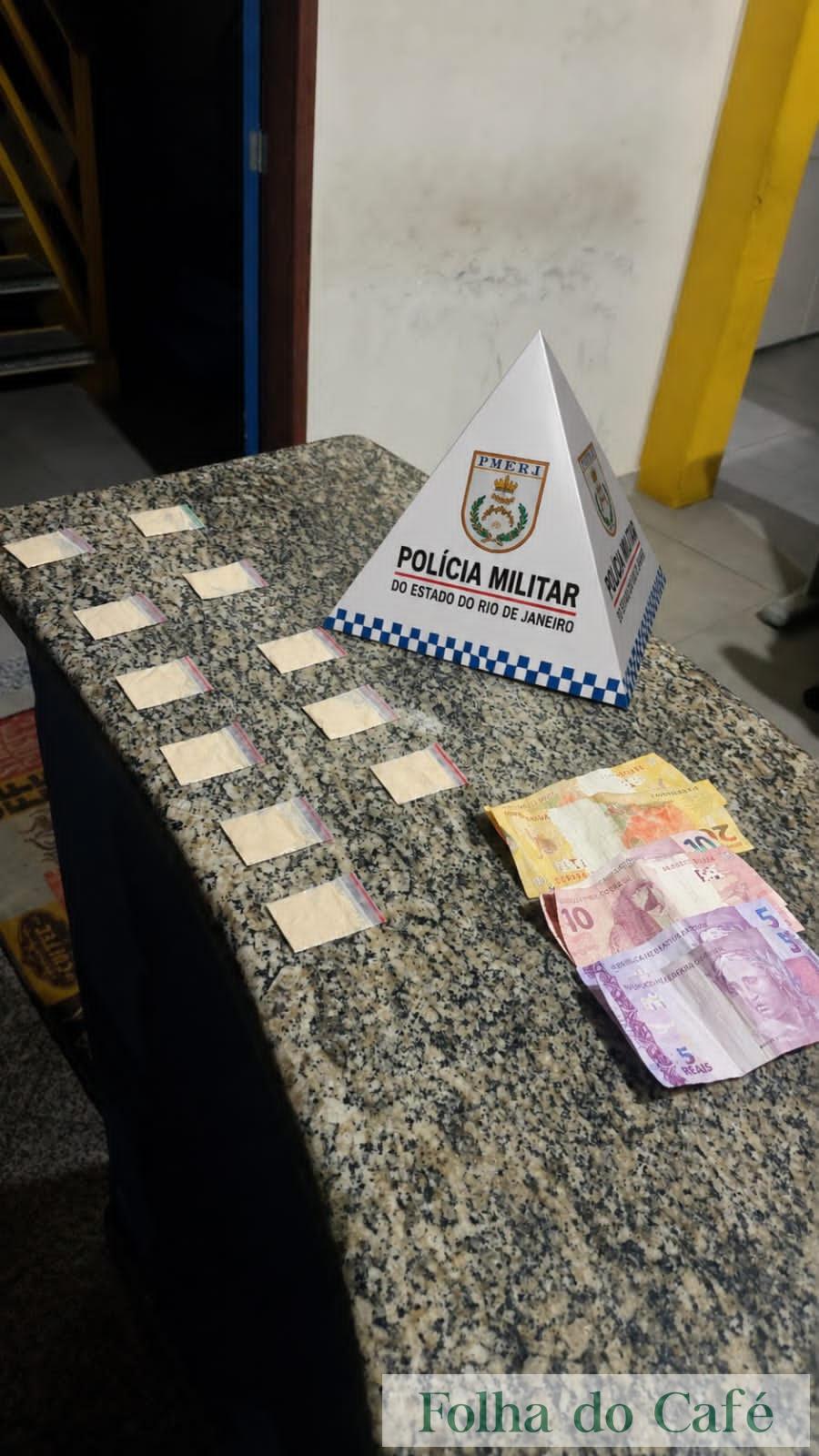 Piraí - Menor é apreendido por fato análogo ao tráfico de drogas no bairro do Asilo