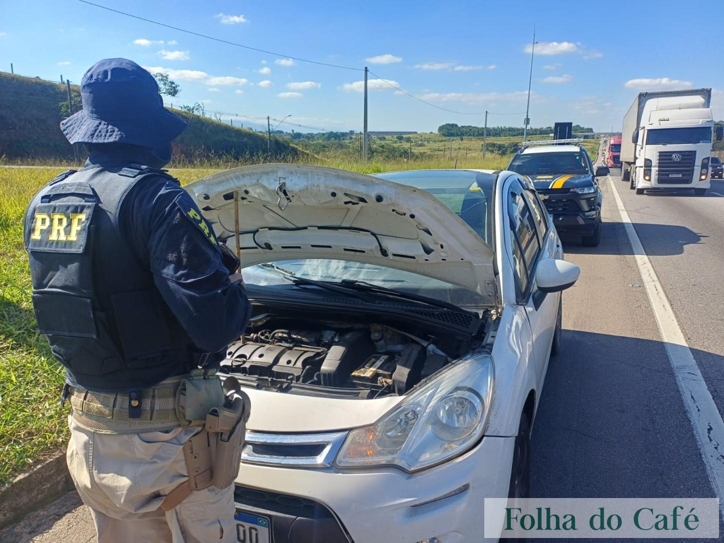 PRF cumpre mandado de prisão e flagra veículo clonado em São José dos Campos/SP
