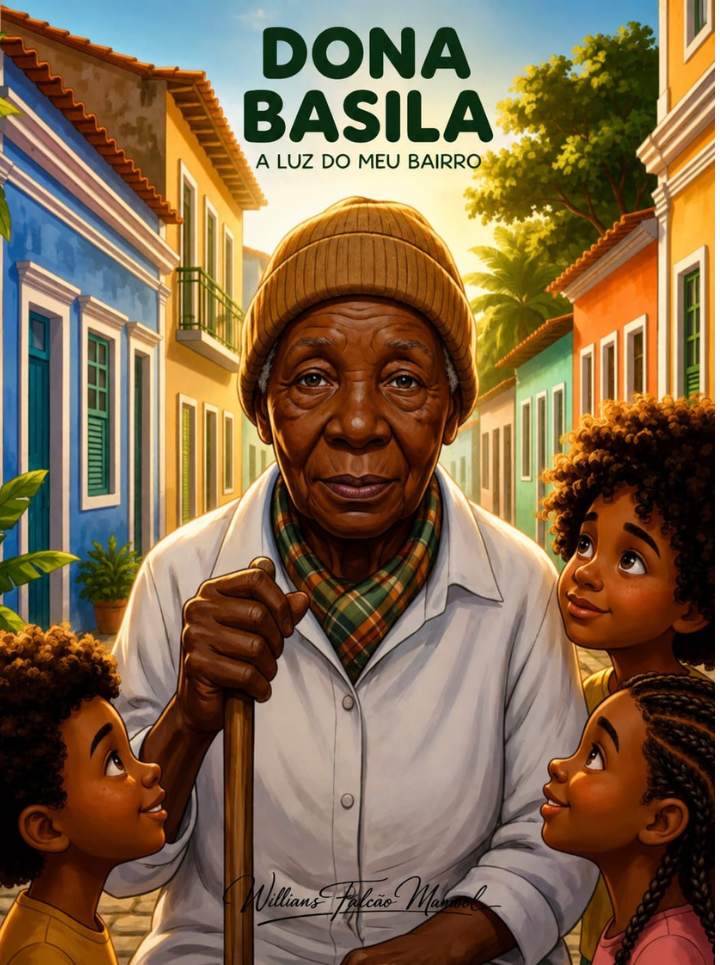 Dona Basila a luz do meu bairro