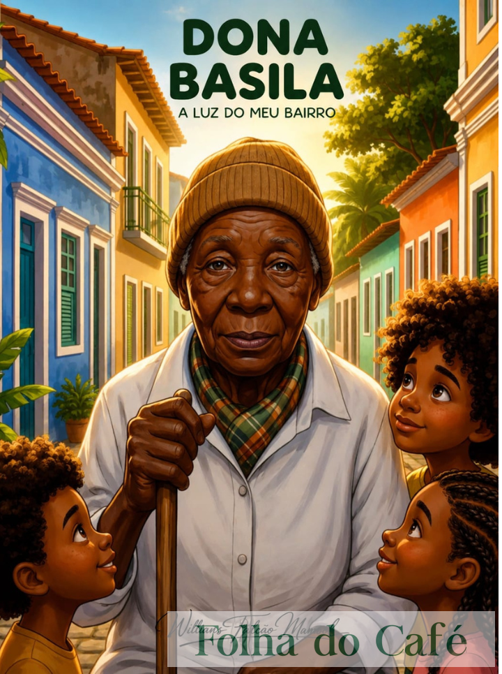 Folha do Café firma parceria com autor Willians Falcão e disponibiliza gratuitamente livro sobre a história de Dona Basila