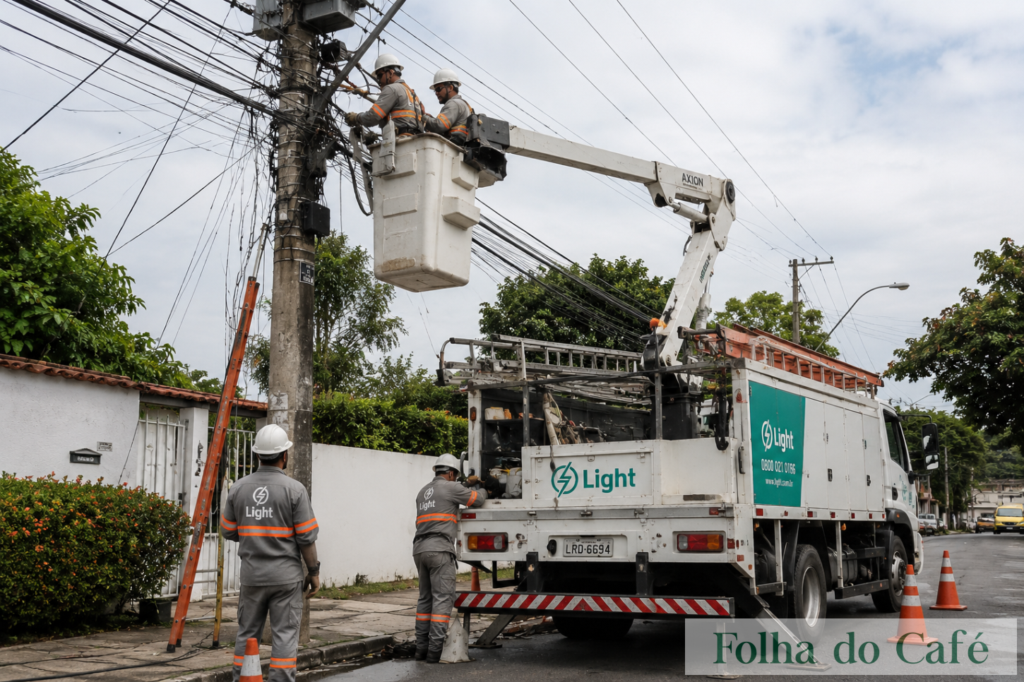 Piraí - Mais uma vez, falta de energia deixa moradores no escuro por mais de 16 horas