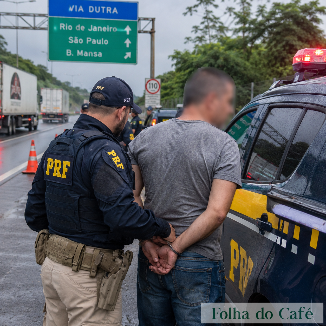 Piraí - NACAC/MPRJ obtém prisão preventiva de homem flagrado com mais de 200 quilos de maconha na Via Dutra