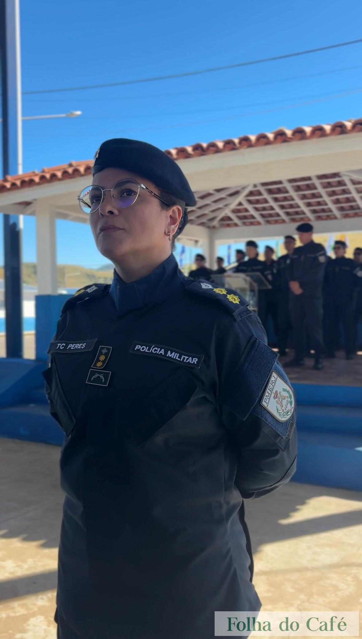 Tenente-Coronel Ana Paula Peres da Silveira assume o comando do 10º BPM