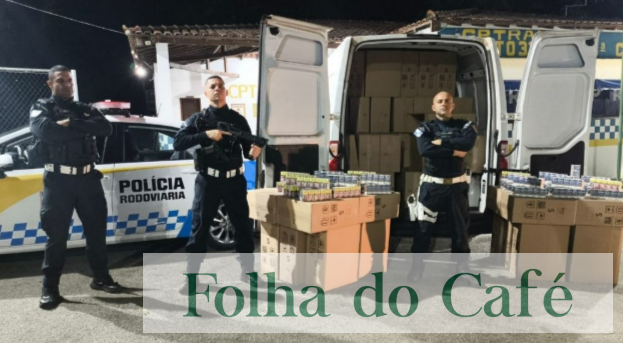 Piraí - Polícia Militar apreende carga de cigarros 