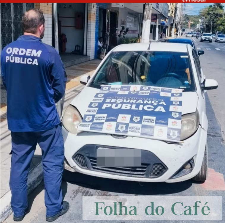 Veículo furtado em Piraí é recuperado após alerta de sistema de leitura de placas em Volta Redonda