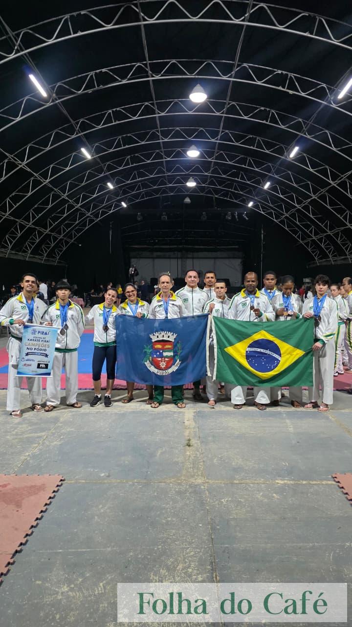 Equipe de Karatê de Piraí conquista 22 medalhas em campeonato internacional na Colômbia