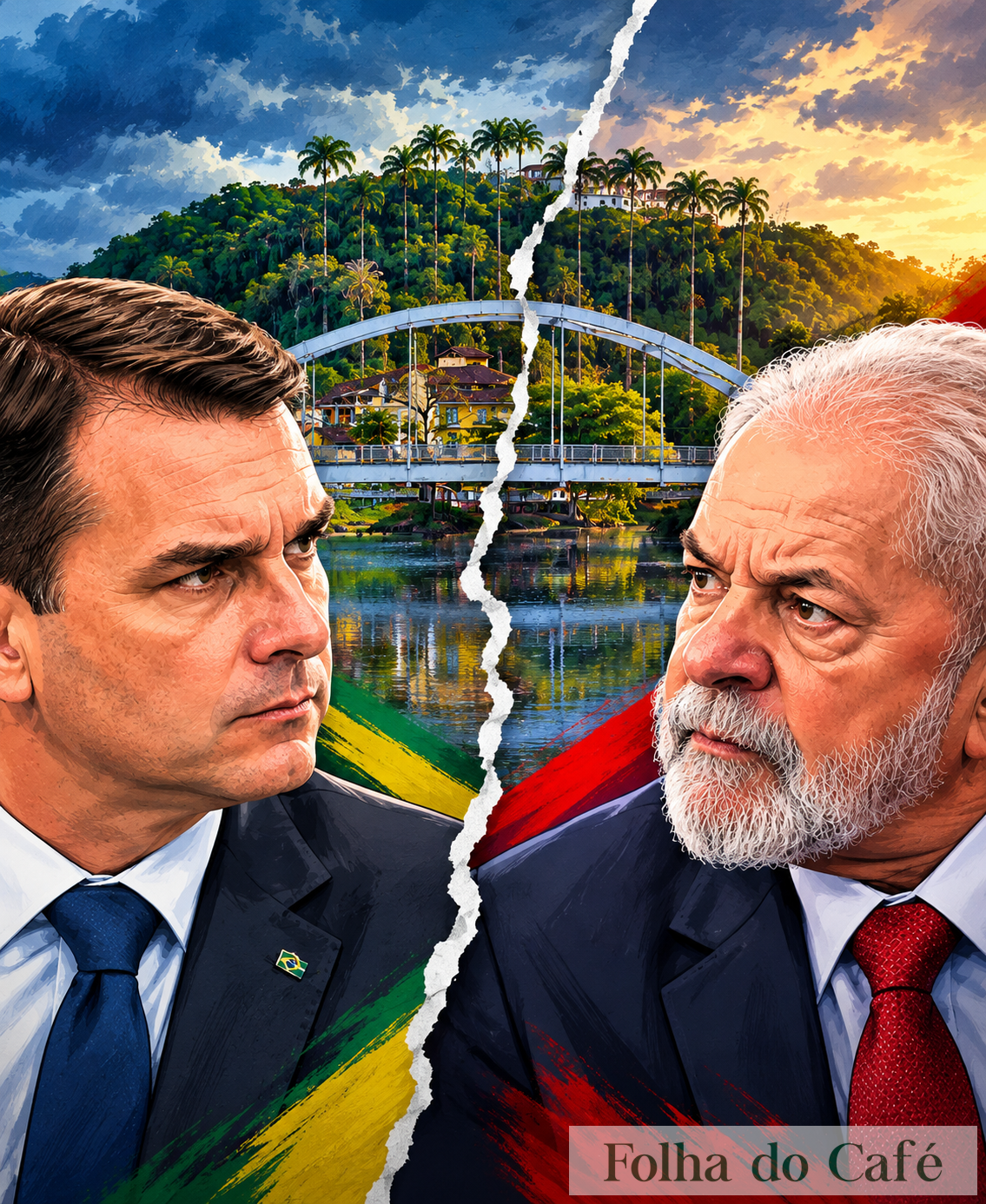 Piraí - No meio do furacão, poucos nomes da política local se expõem na disputa Flávio x Lula 
