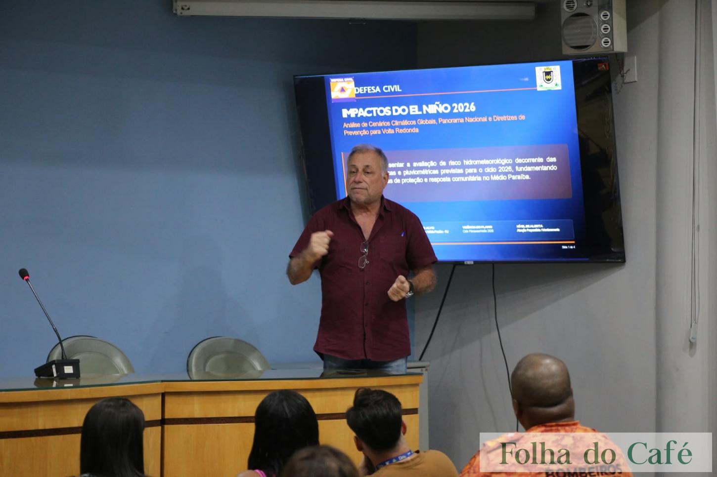 Prefeitura de Volta Redonda reúne órgãos e instituições parceiras para discutir enfrentamento aos impactos do fenômeno El Niño no município