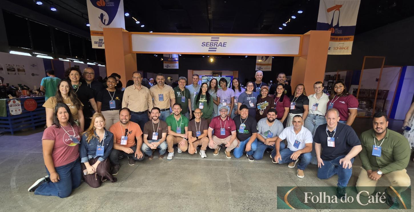 Sebrae Rio leva mais de 20 produtores rurais ao Rio Coffee Nation