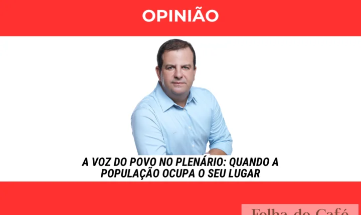 A Voz do Povo no Plenário: quando a população ocupa o seu lugar