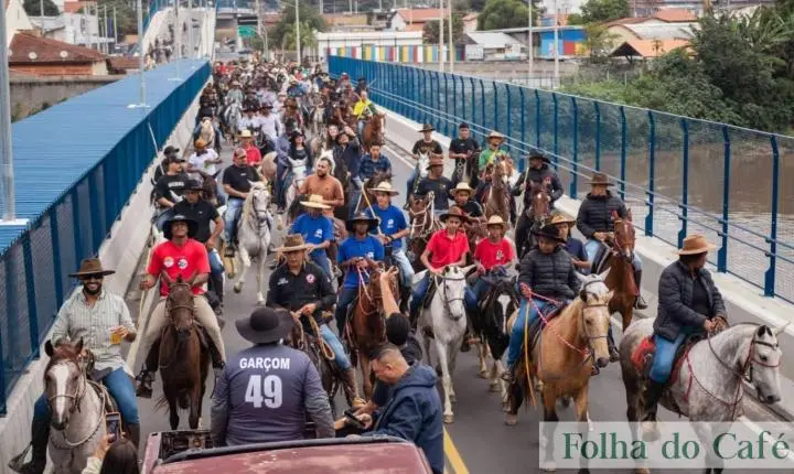 Barra do Piraí - Cavalgada Vale do Café reúne mais de 450 cavalos 