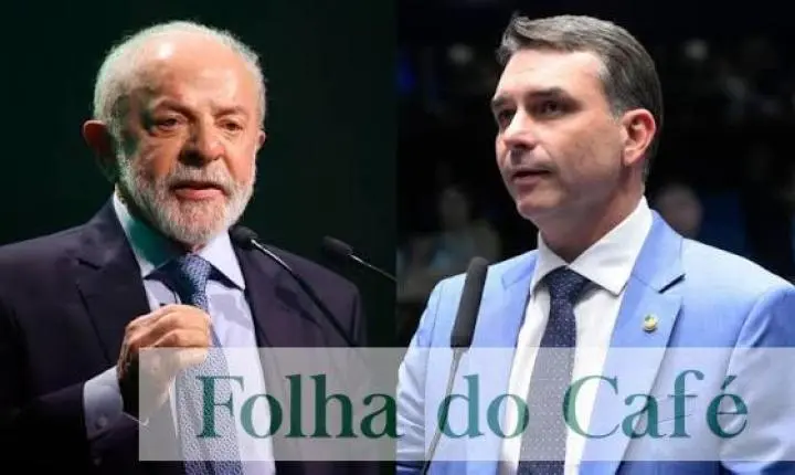 BTG/Nexus: Lula e Flávio Bolsonaro estão empatados 