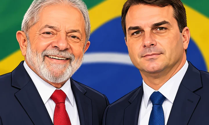 Flávio Bolsonaro e Lula vão disputar o segundo turno da eleição presidencial
