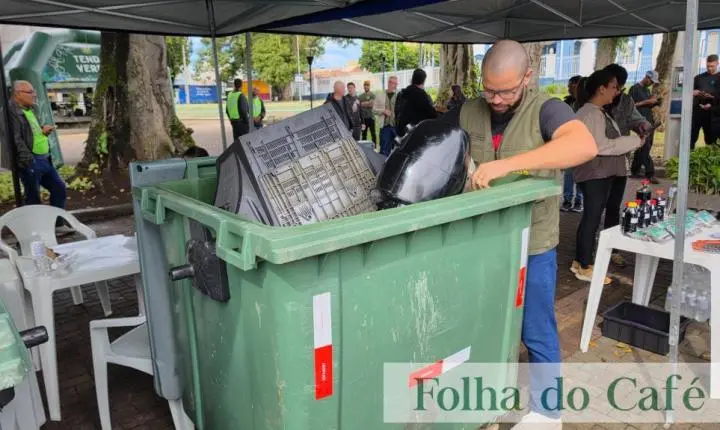 Mutirão recolhe quase 500 quilos de resíduos eletrônicos em Taubaté