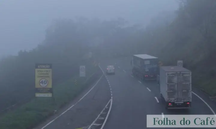 Neblina exige atenção redobrada dos motoristas durante o inverno