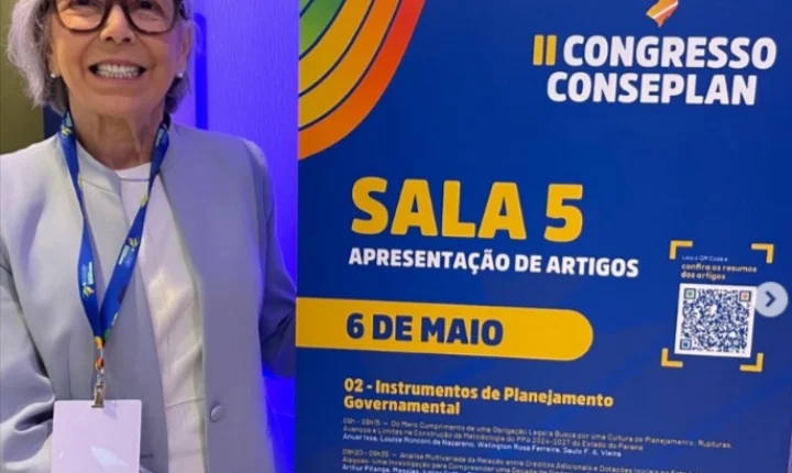 Piraí - Maria Lúcia representa o município em congresso nacional com artigo selecionado para apresentação