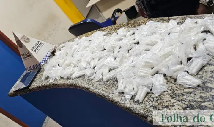 Piraí - PM prende mulher com material entorpecente na RJ-145