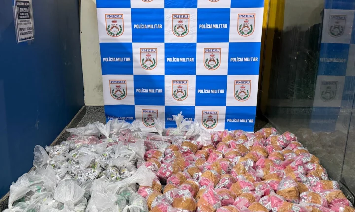 Piraí - Polícia faz grande apreensão de drogas