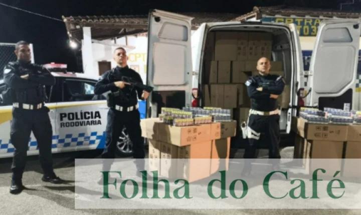 Piraí - Polícia Militar apreende carga de cigarros 