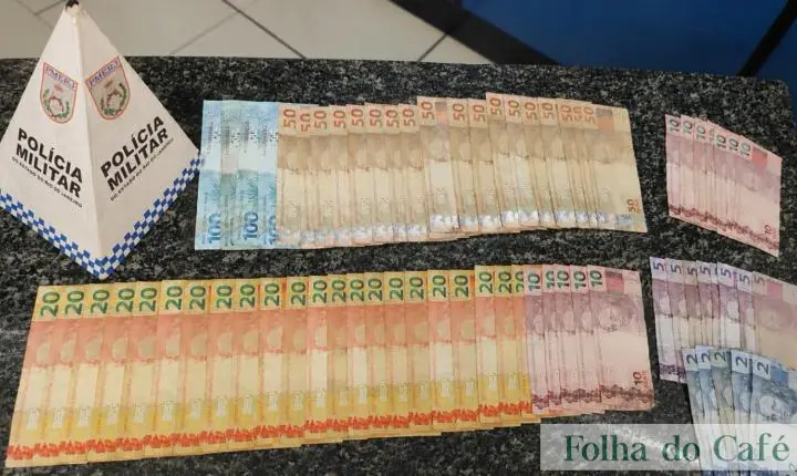 Vassouras - Homem é abordado com mais R$ 2 mil durante patrulhamento 
